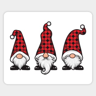 Holiday Pajama Gnomes Sticker